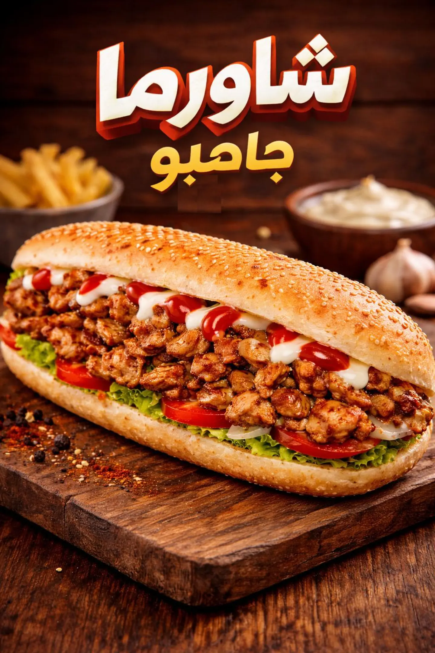 Jumbo Shawarma Meal
