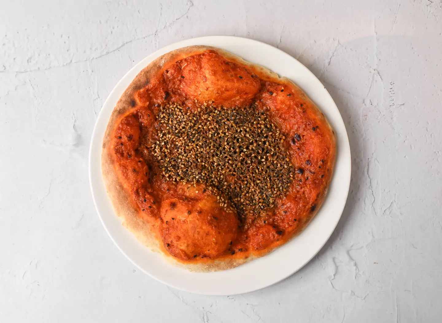 محمرة بالزعتر