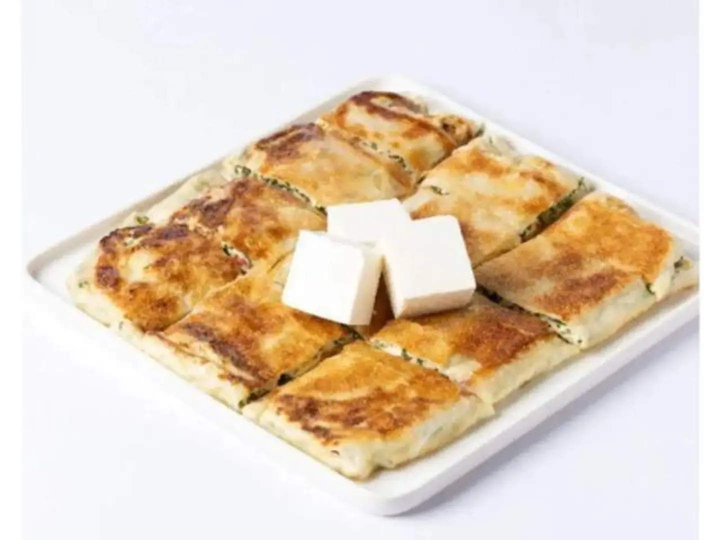 Vegetable Mutabbak With Feta Cheese