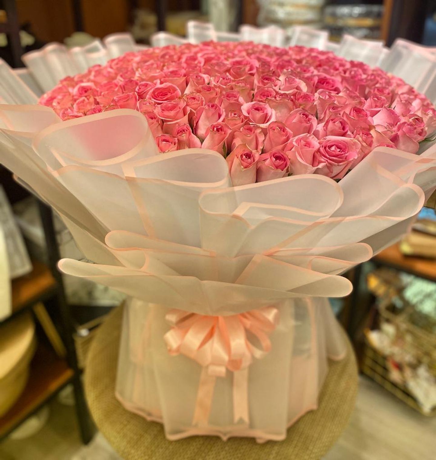 Flower 100 Pcs Bouquet Stand
