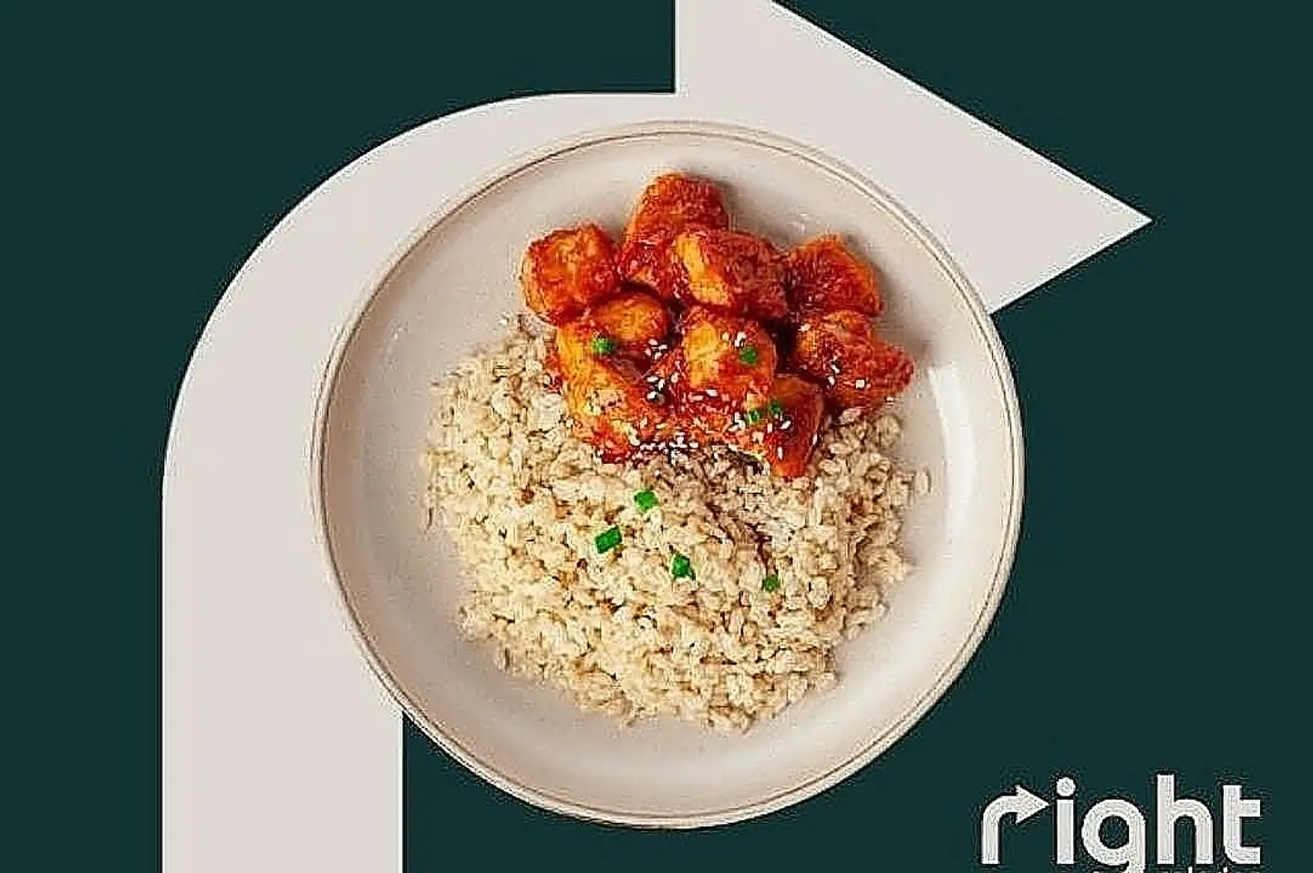 Sesame Chicken With Brown Rice