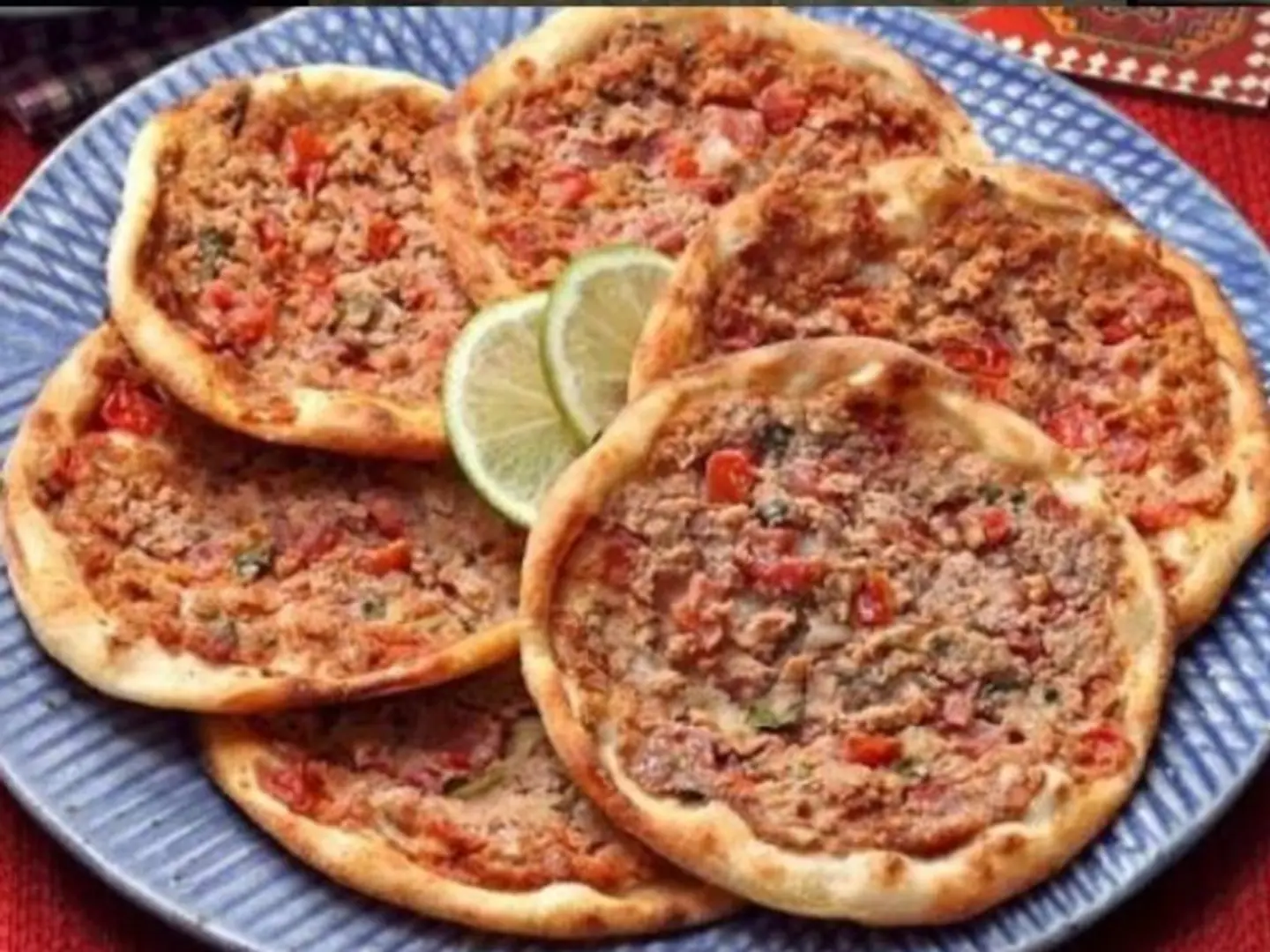 Syrian Lahm'ajun (Meat Bread)