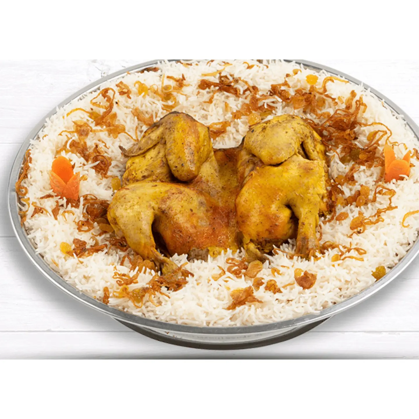 نص دجاج مندي