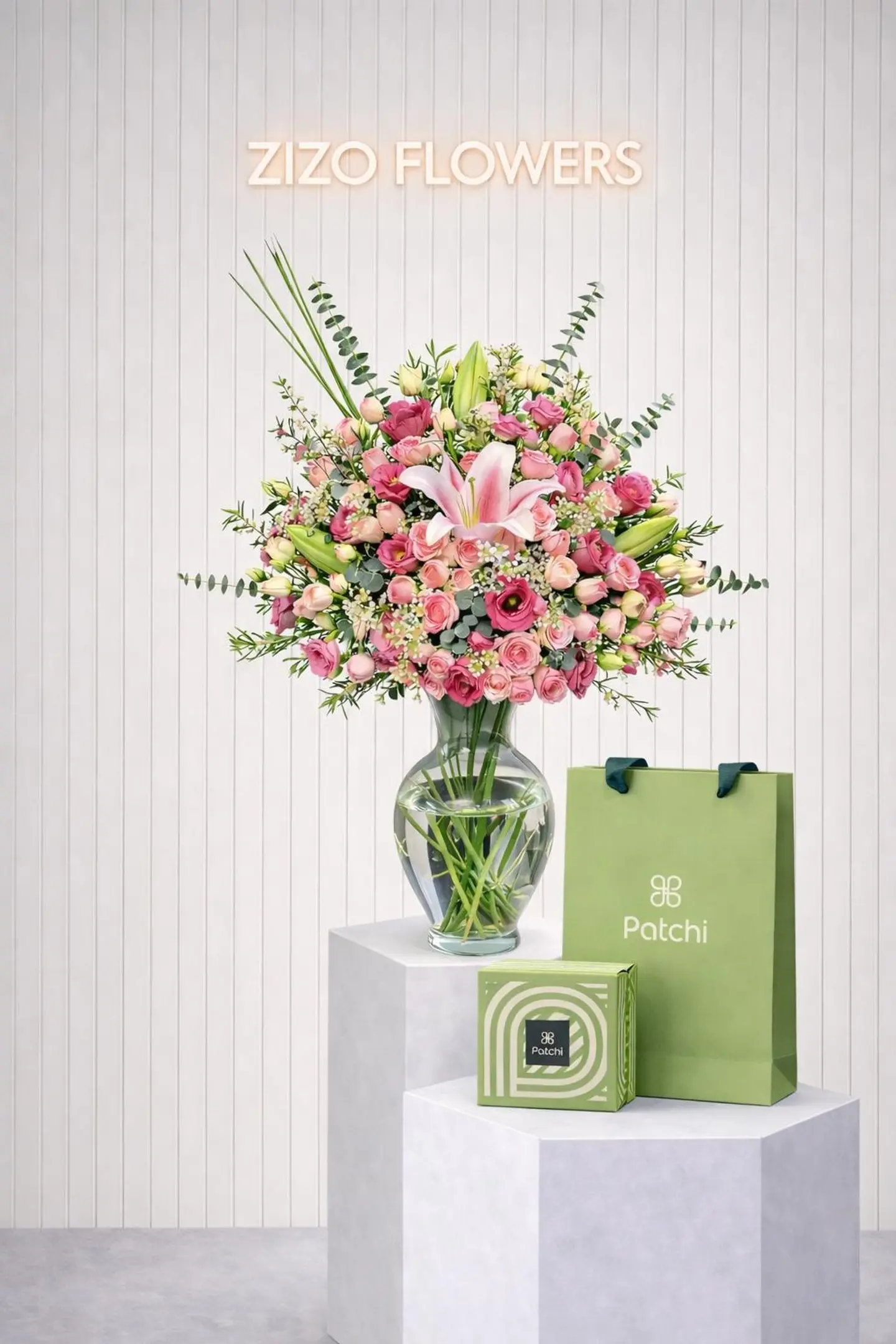 Rose With Patchi Chocolate18