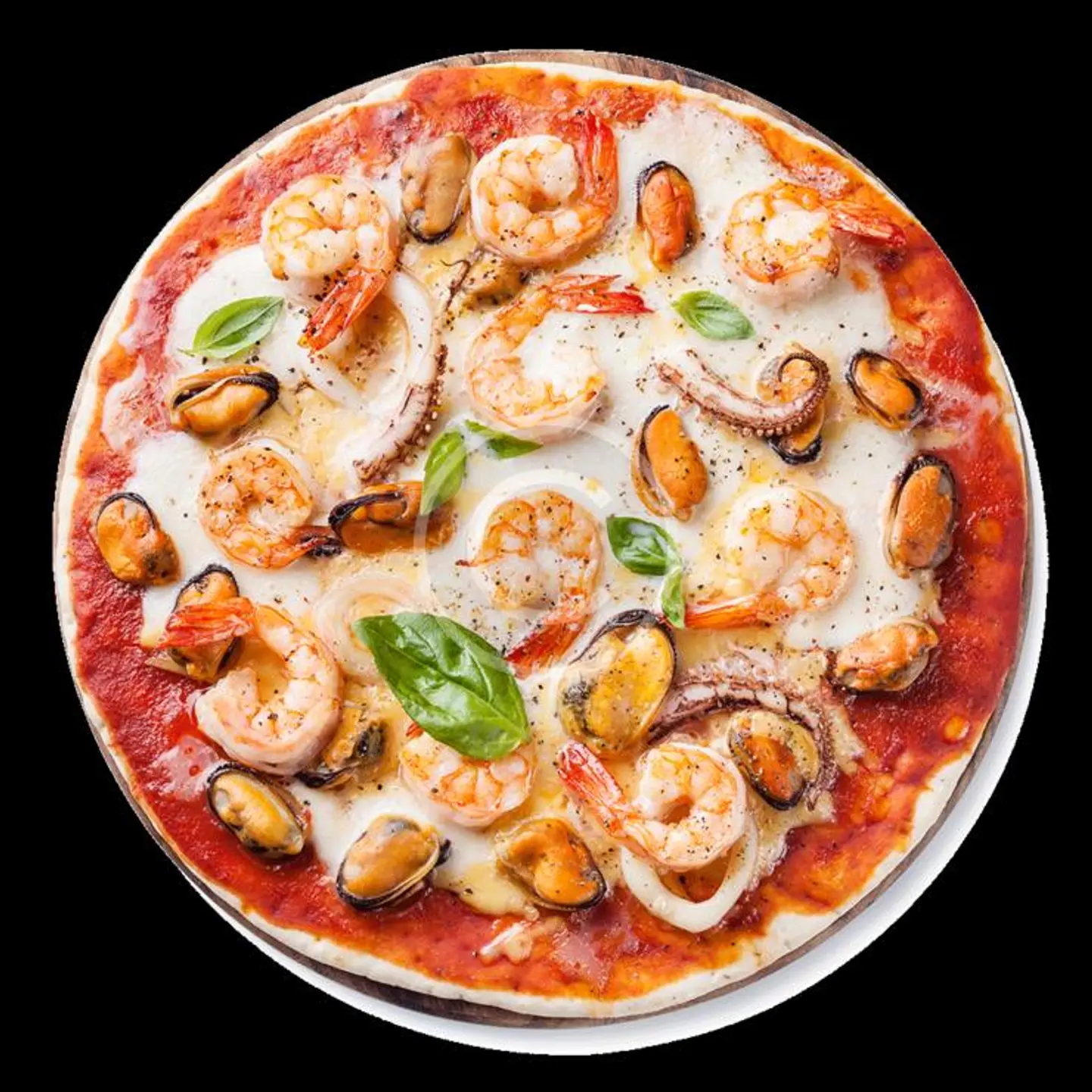 Seafood Pizza