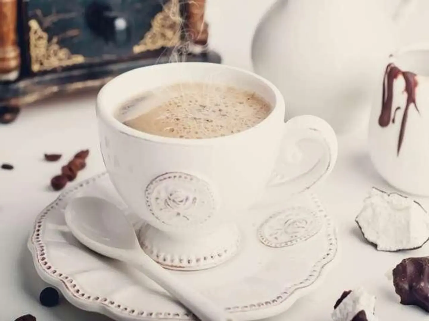 قهوة فرنسي بالبندق