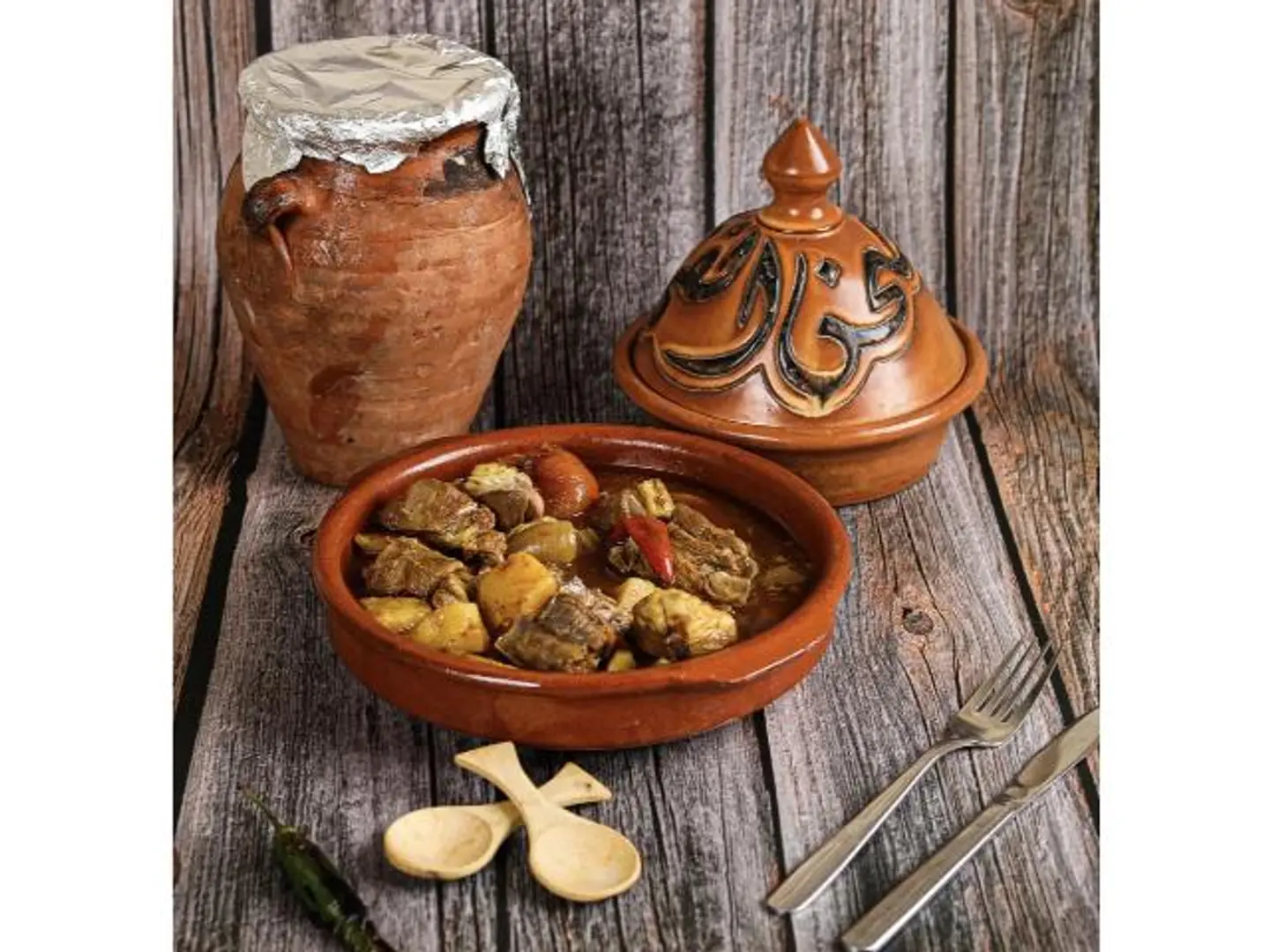 طاجن مغربي بالفرن