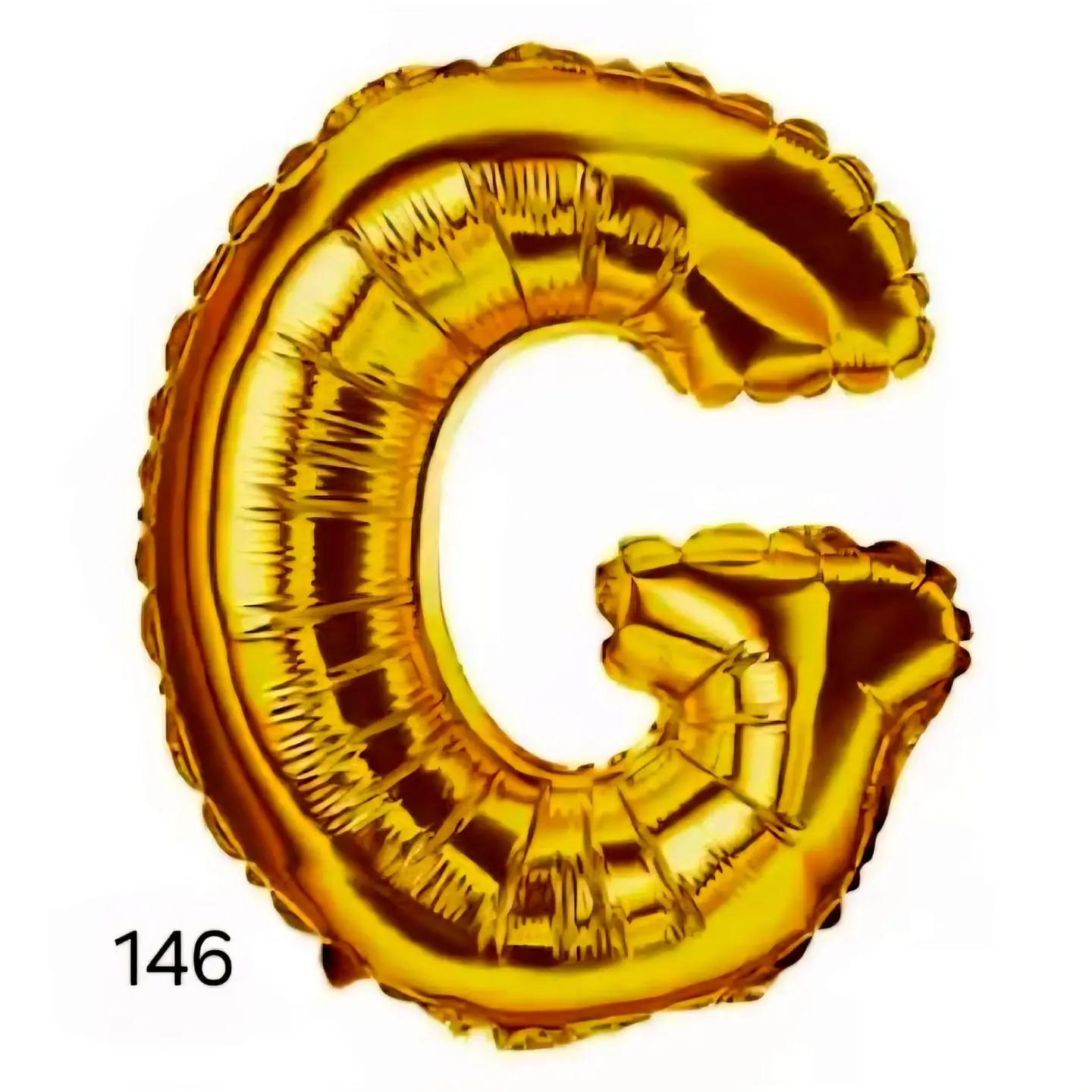 Gold 007 Helium Balloon