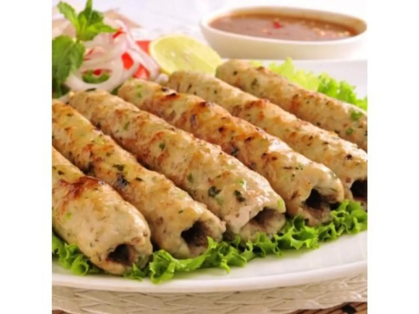 Chicken Kebab For One Person