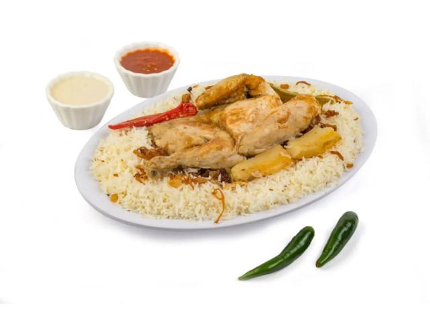 Chicken Madfoon With Pishawari Rice