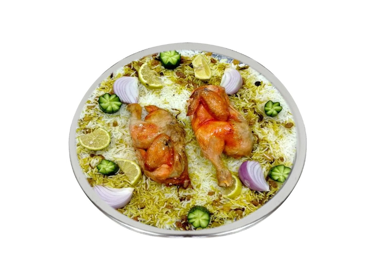دجاجة كاملة  دجاج حنيذ