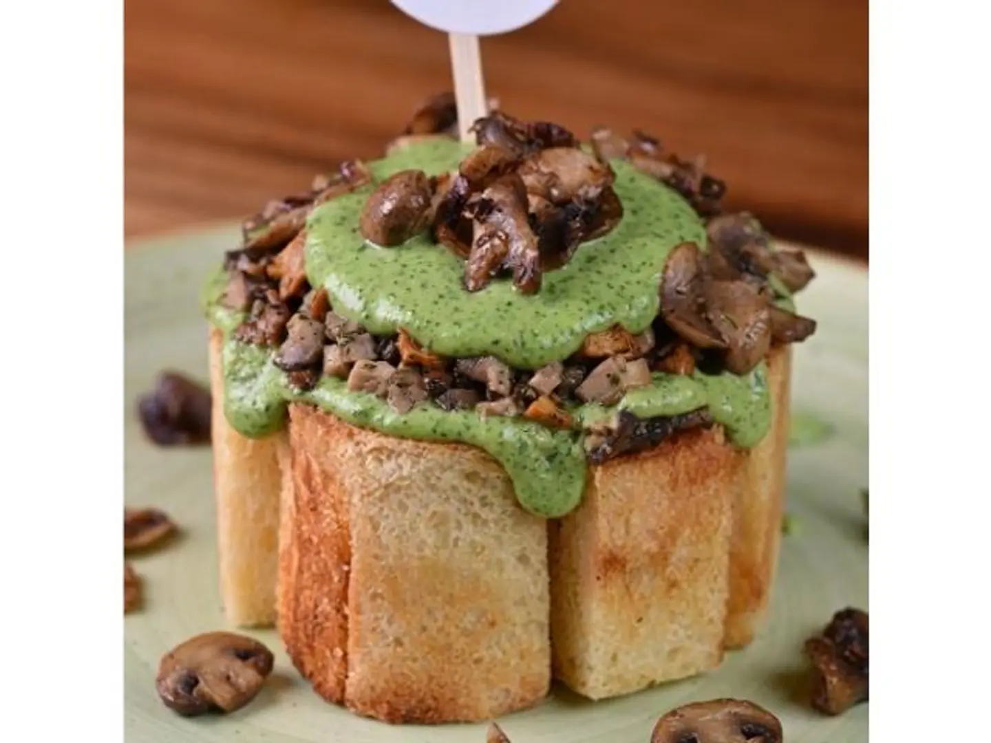 Scramble Tower With Mushrooms