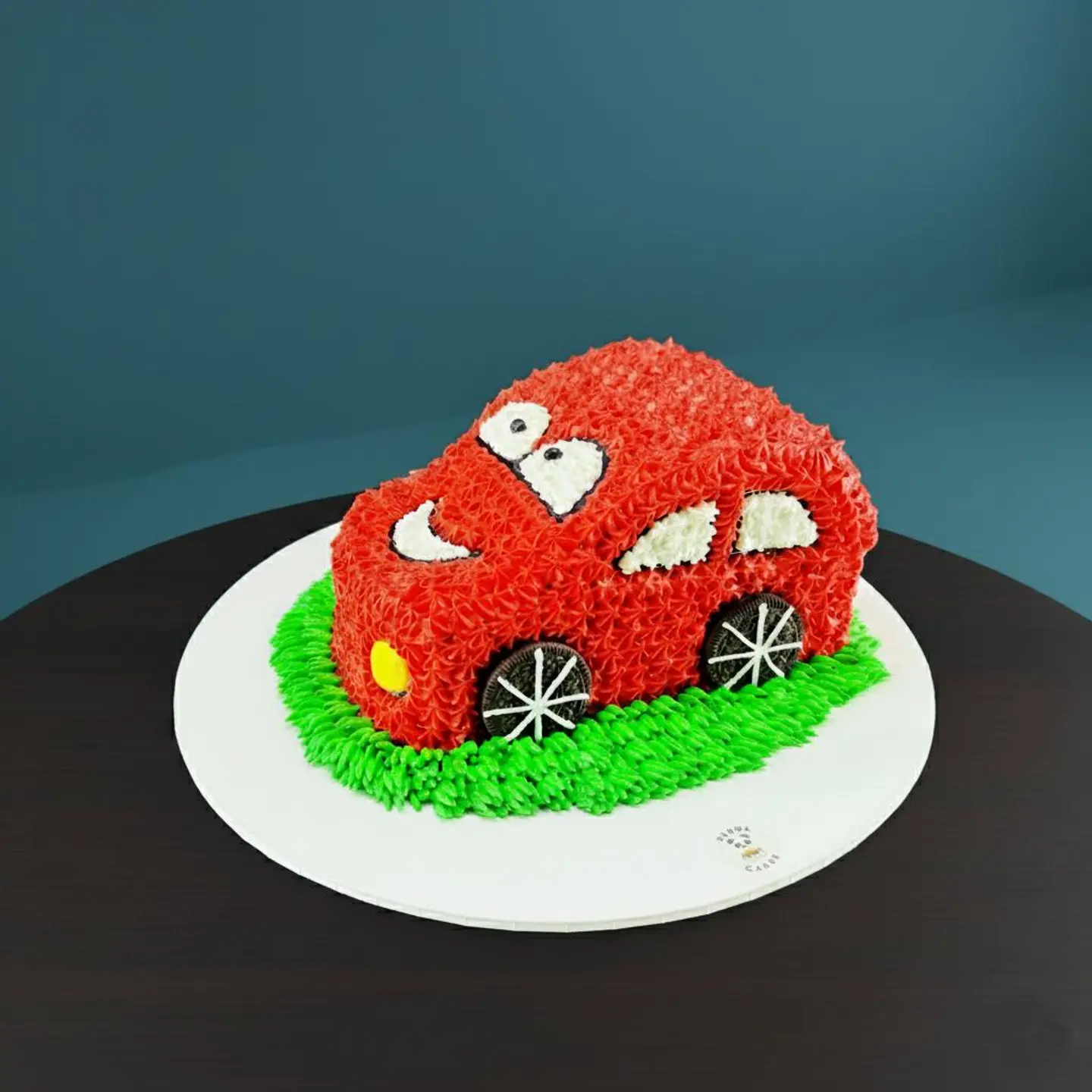 Cream Car Cake