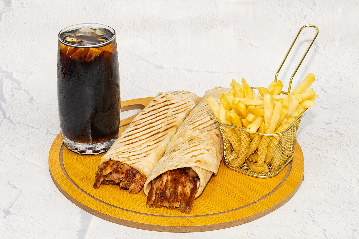 وجبة شاورما دبل