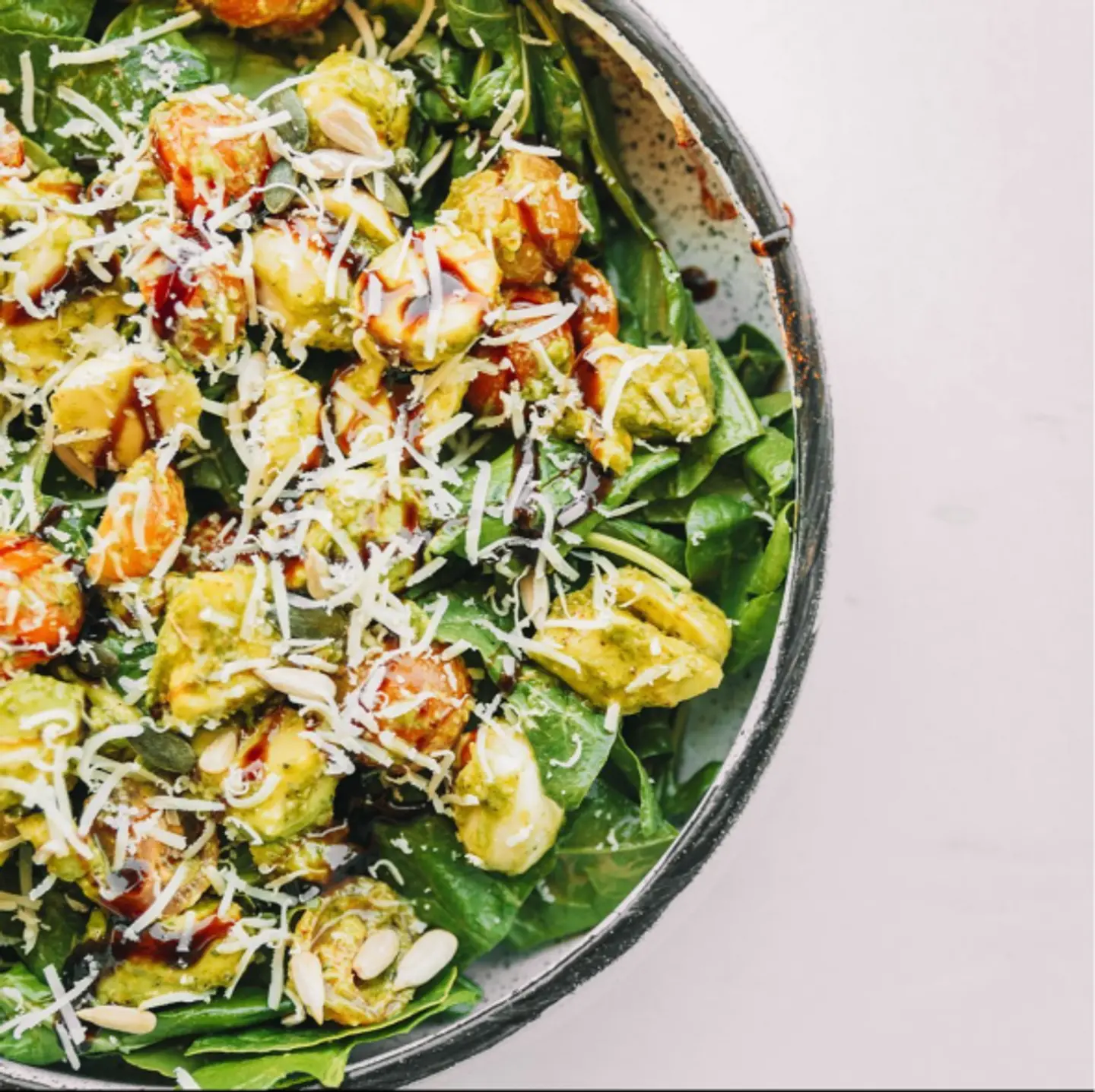 Spinach Rocca Bowl