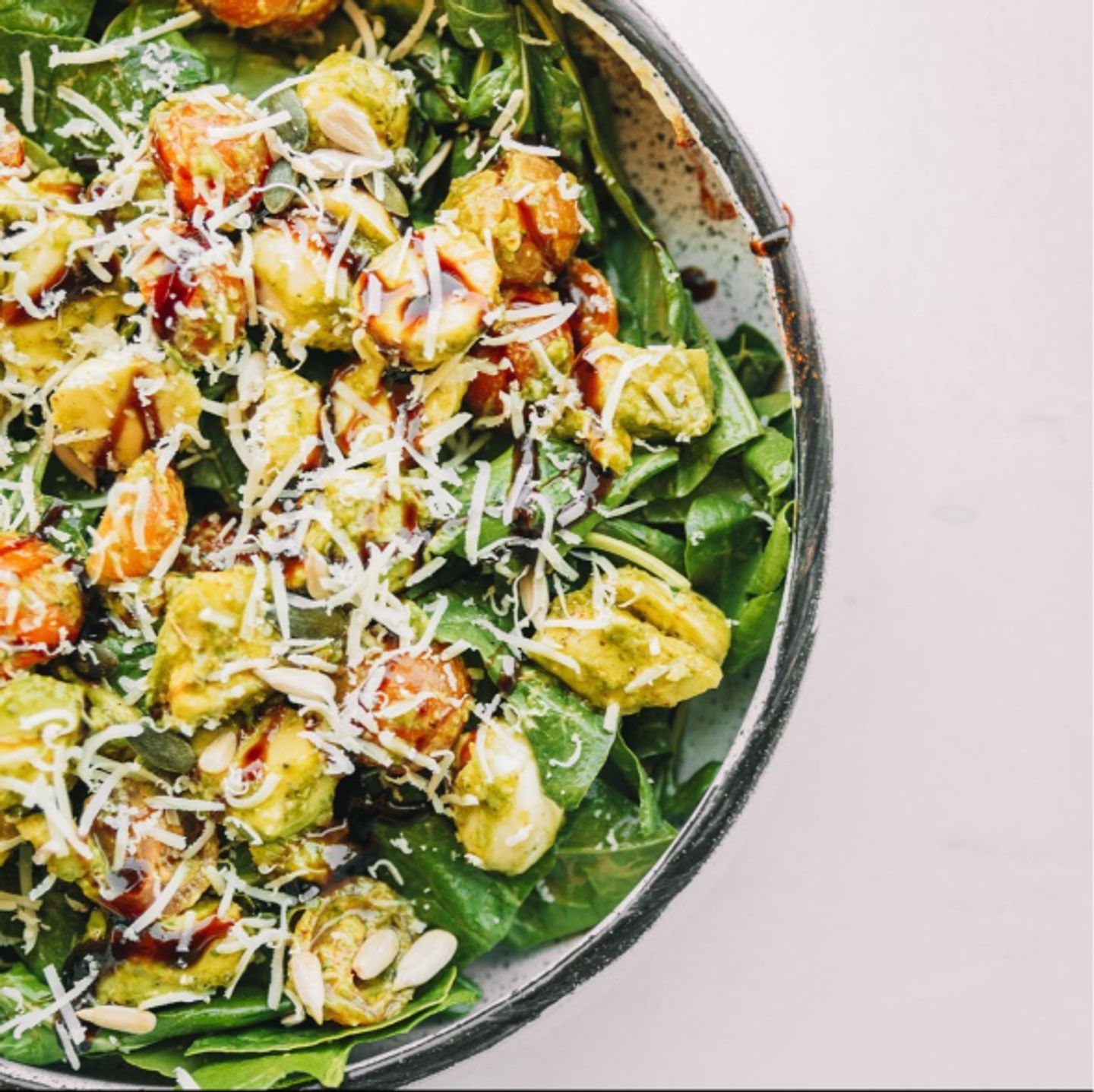 Spinach Rocca Bowl