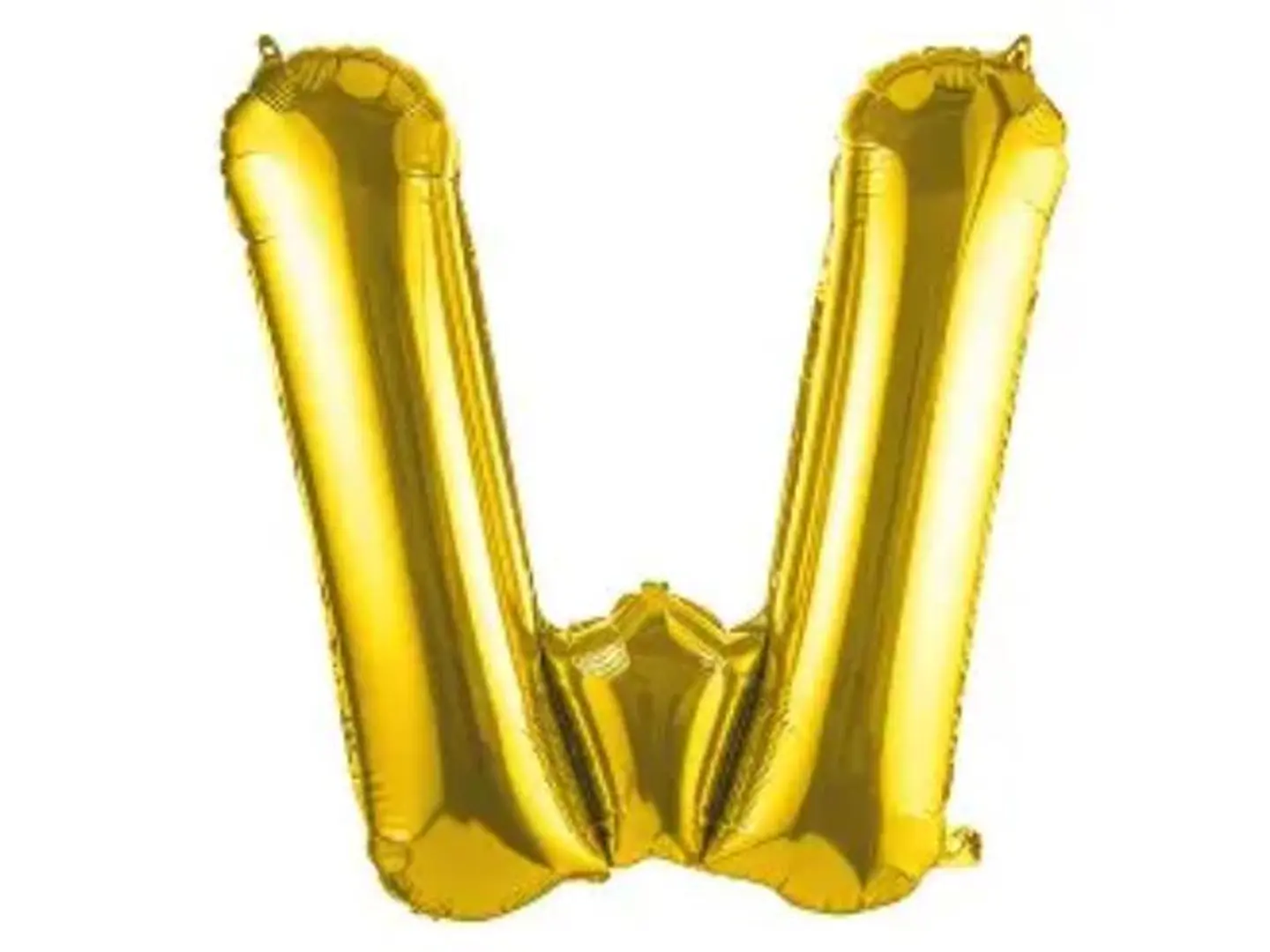 Gold Letter Balloon W