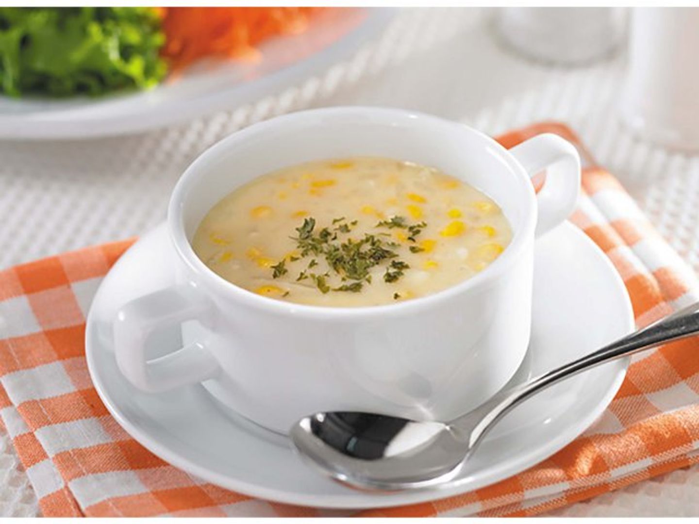 شوربة ذرة حلوة