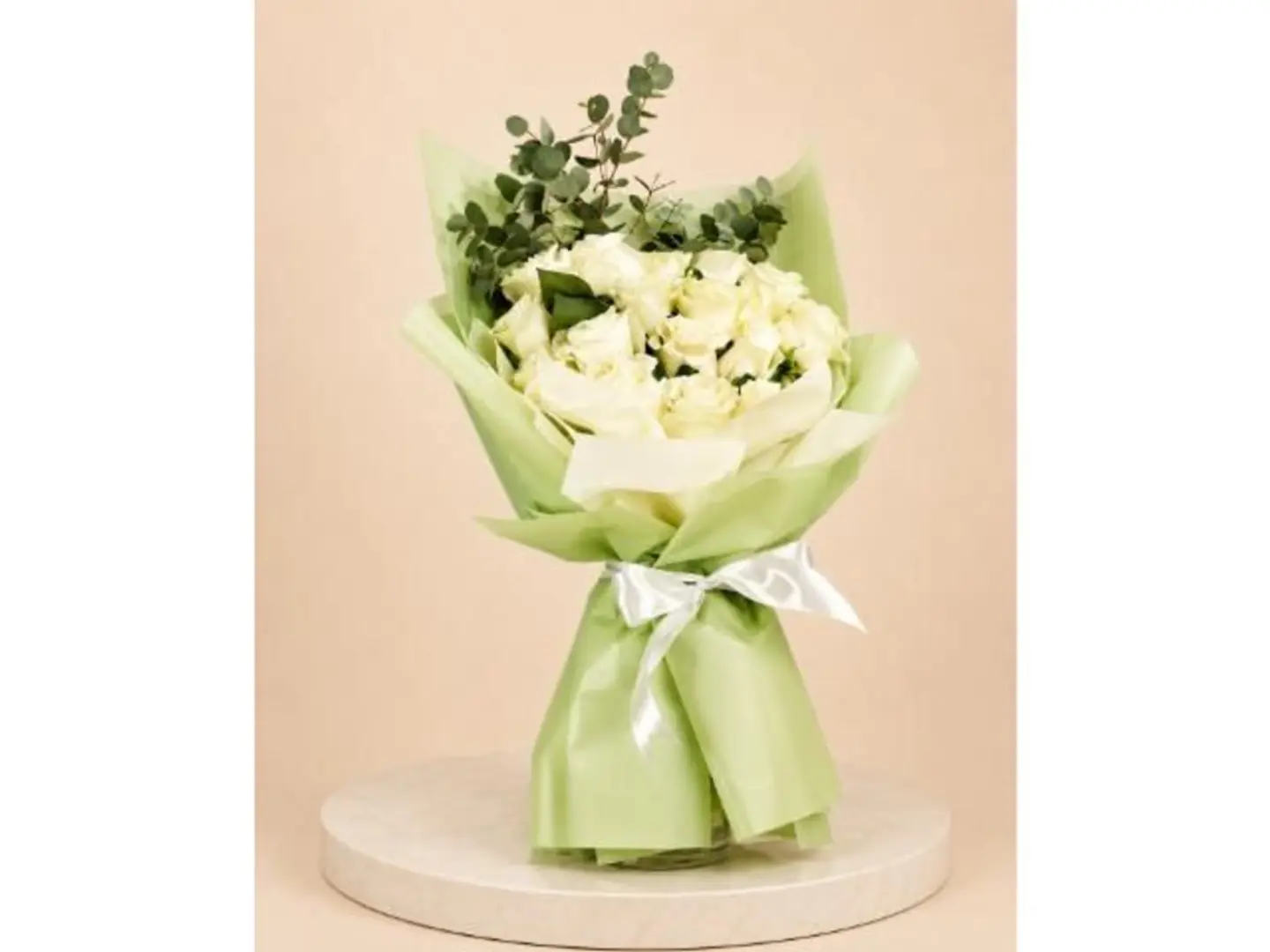 Delicate White Rose Bouquet