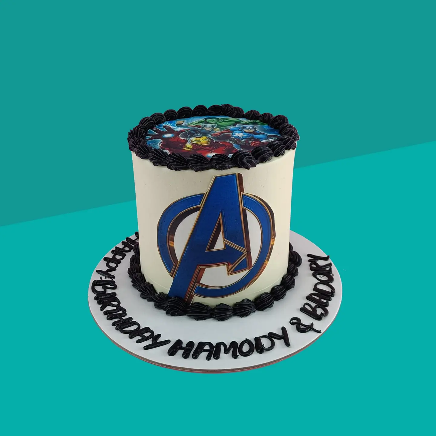 The Avengers Cake