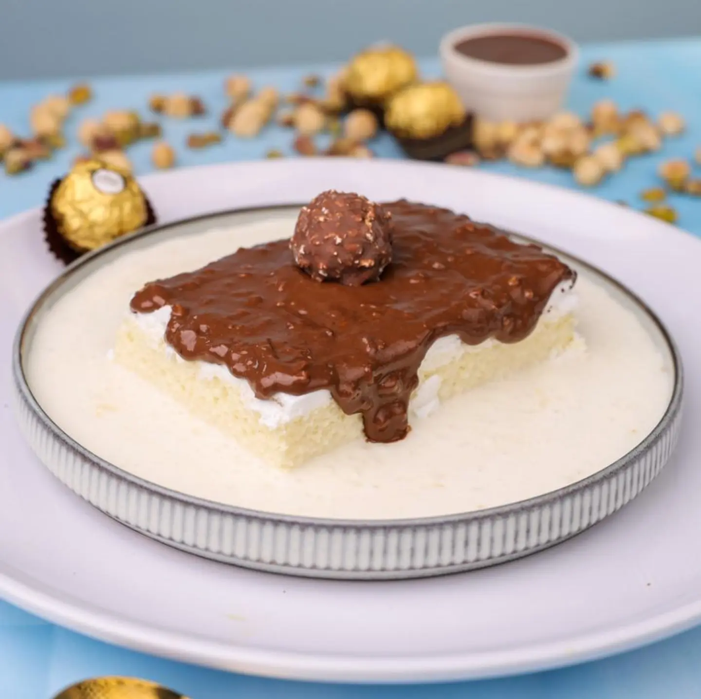 قشطوطة رز بلبن روشية