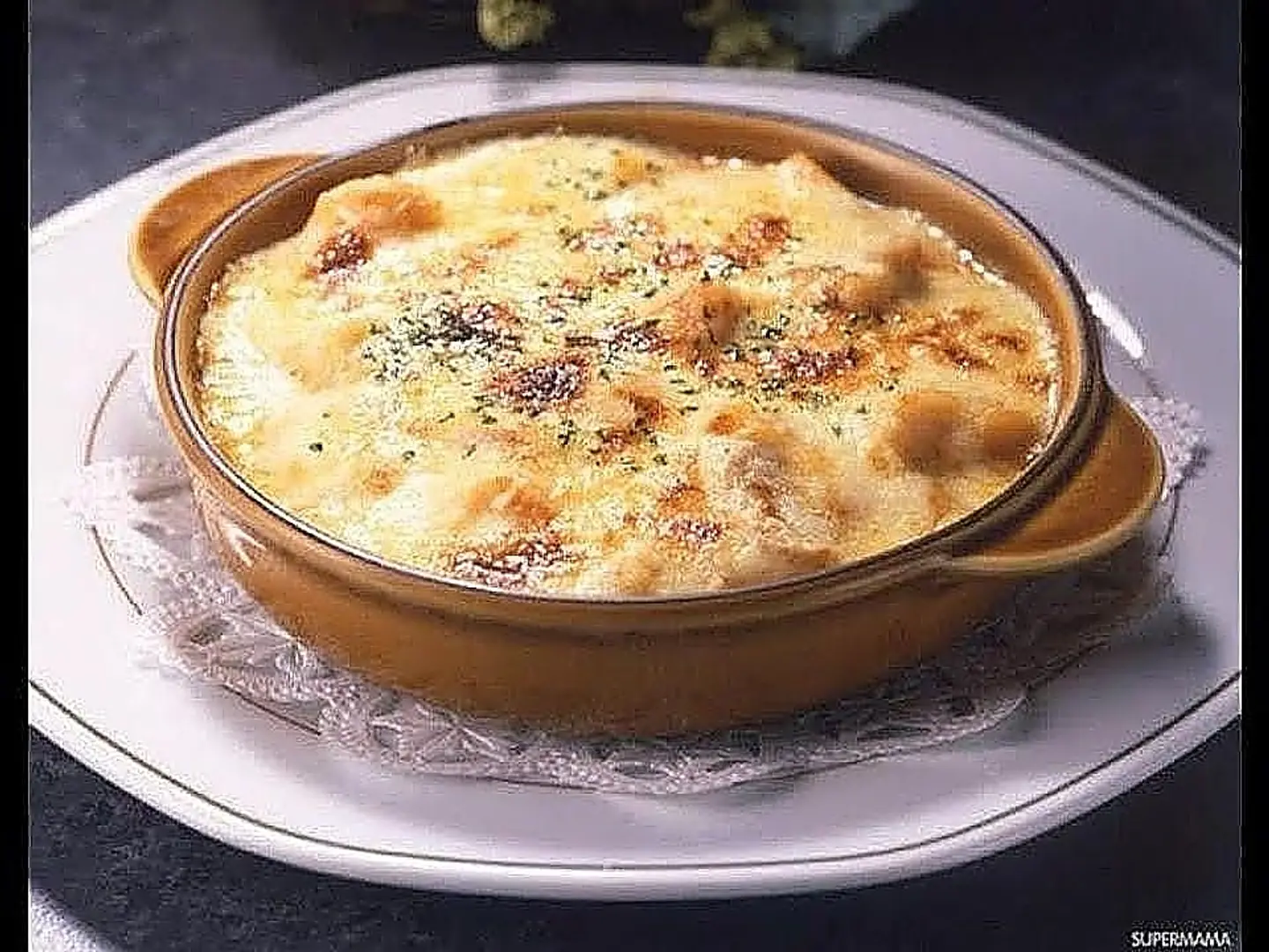 طاجن سمك فيليه بالكريمة