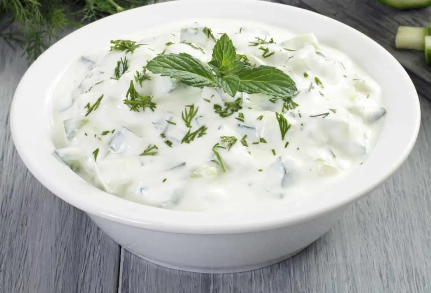 Yogurt And Cucumber Salad