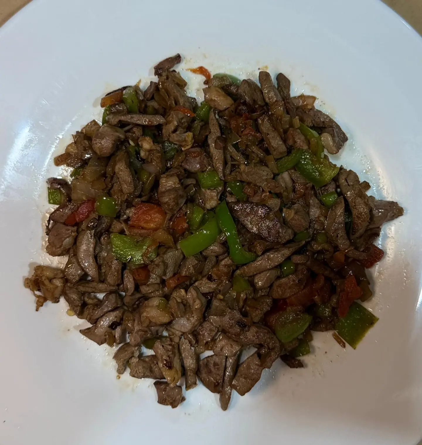 صحن كبده غنم بلدي