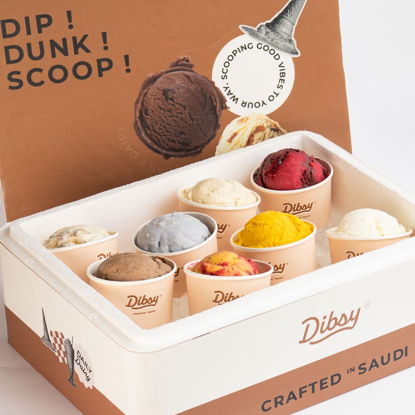 Large Scoops 8 Pc