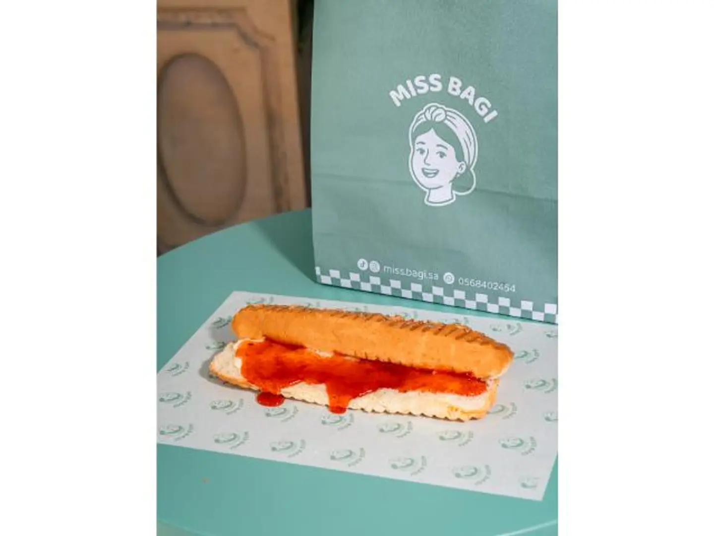 Butter And Jam Sandwich