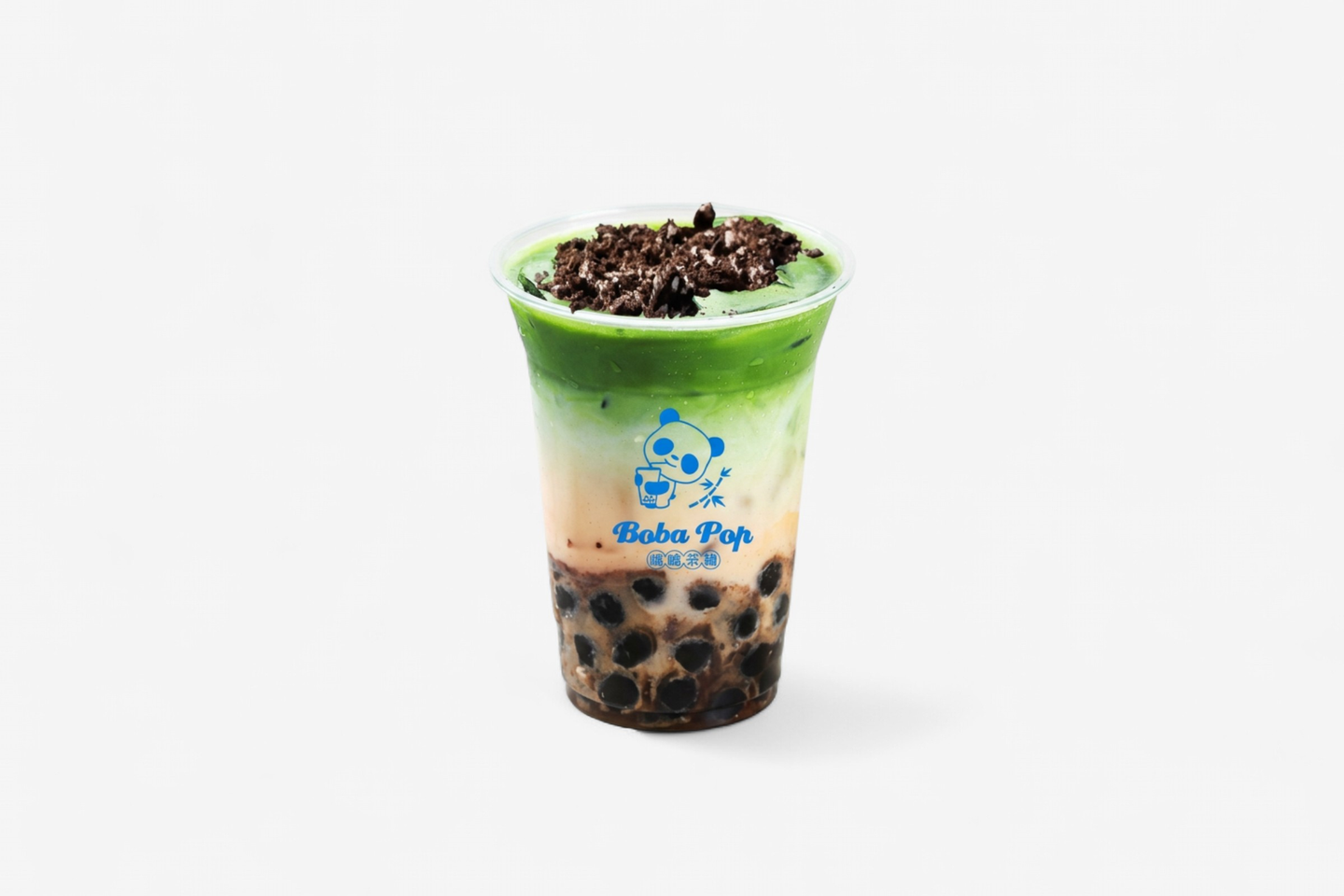 Oreo Matcha Cloud Boba