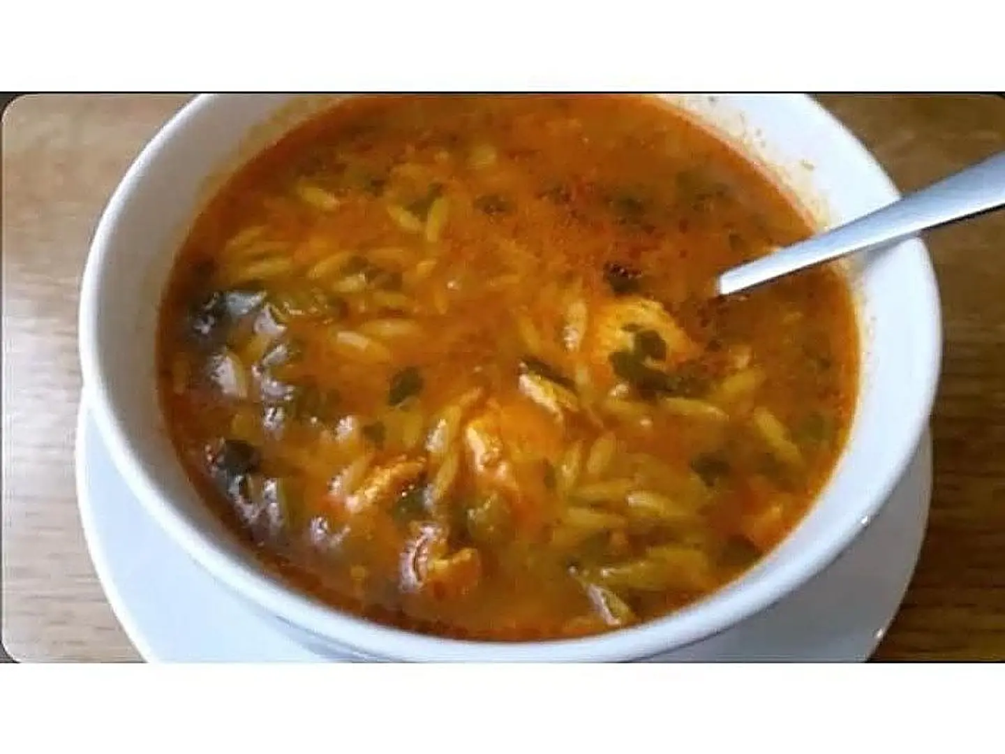 Orzo Soup With Lamb