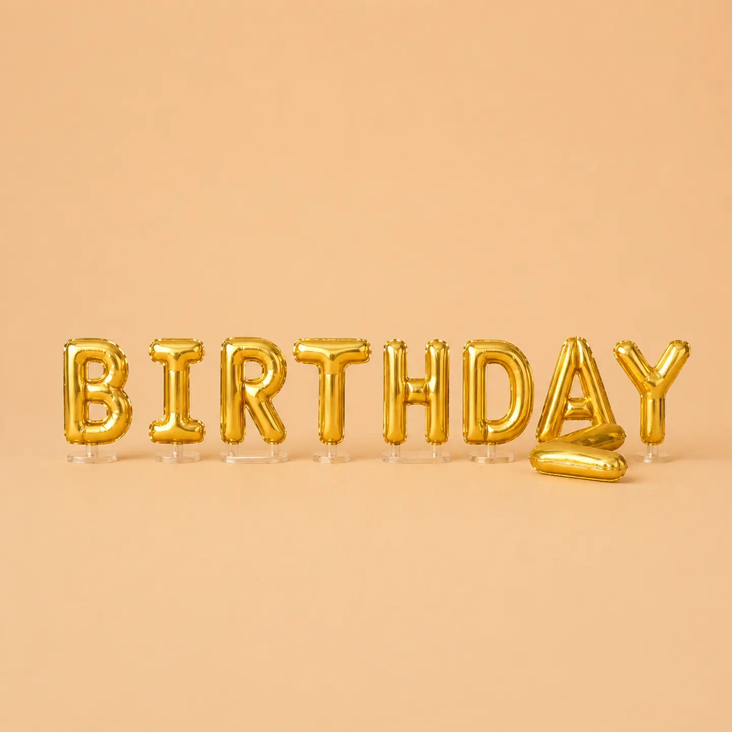 Gold Helium Letters