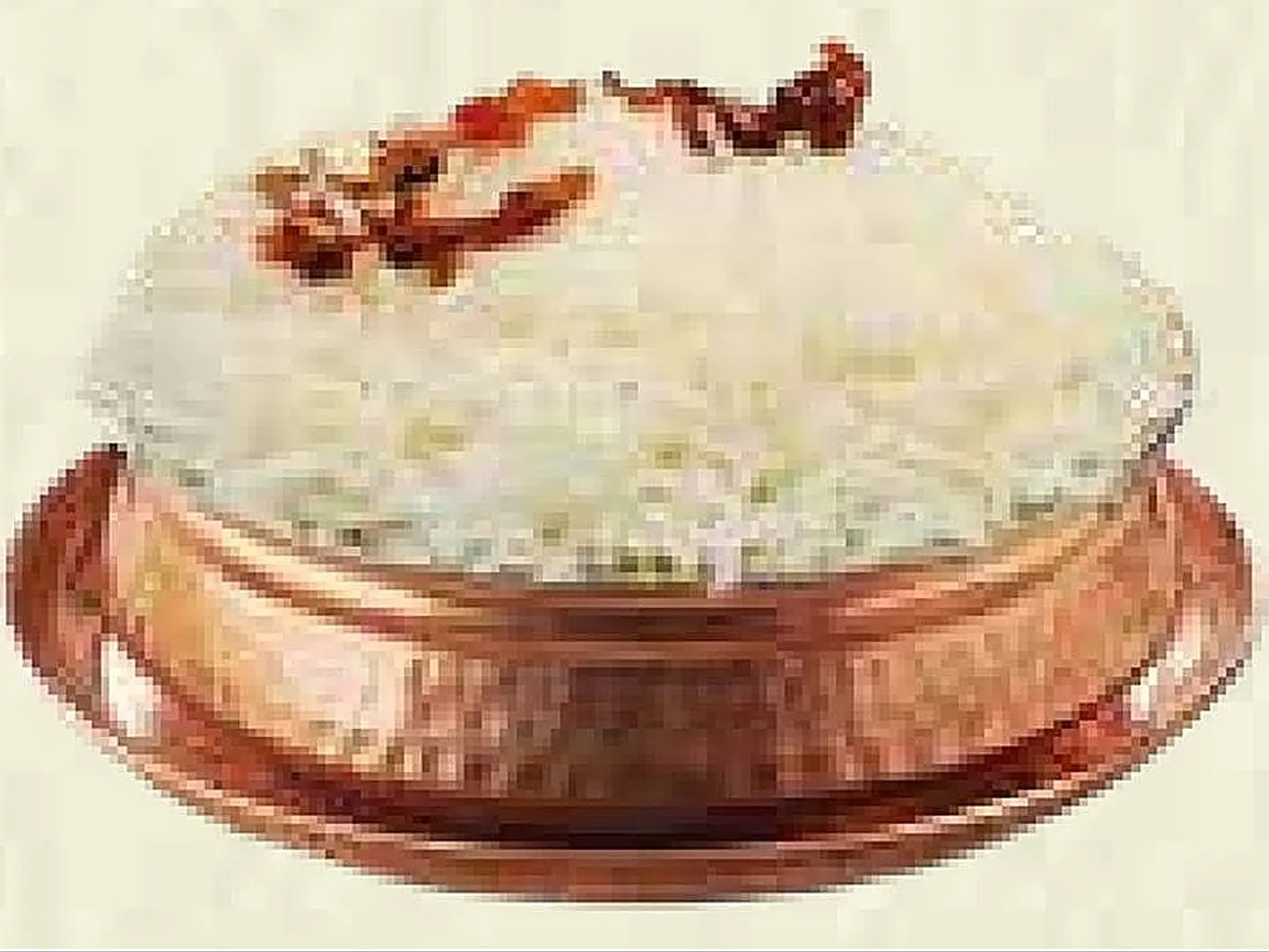 برياني أرز أبيض