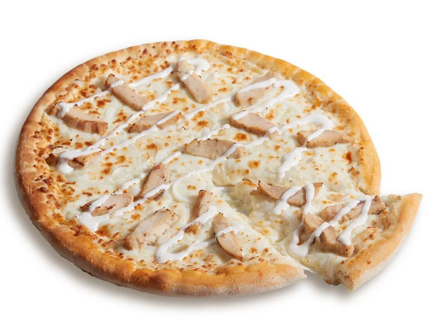 Chicken Pizza With Cheese Edges