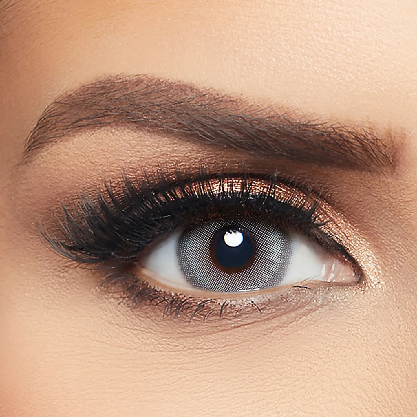 Polar Gray Colored Contact Lenses By Layala  Pack Of 2