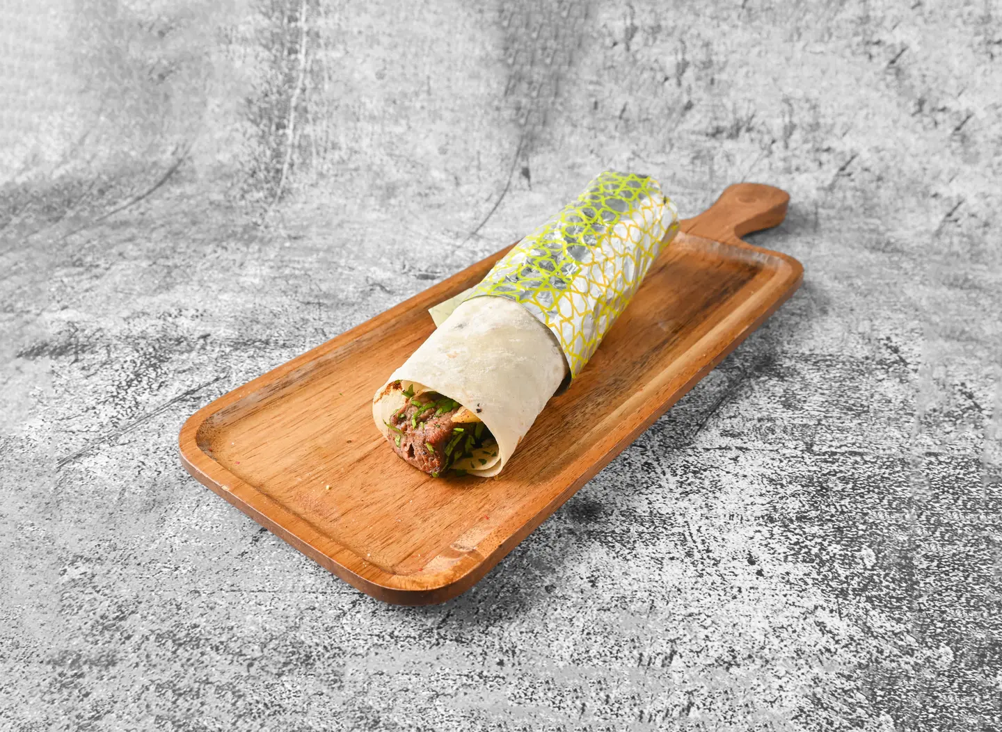 ساندوتش أوصال لحم