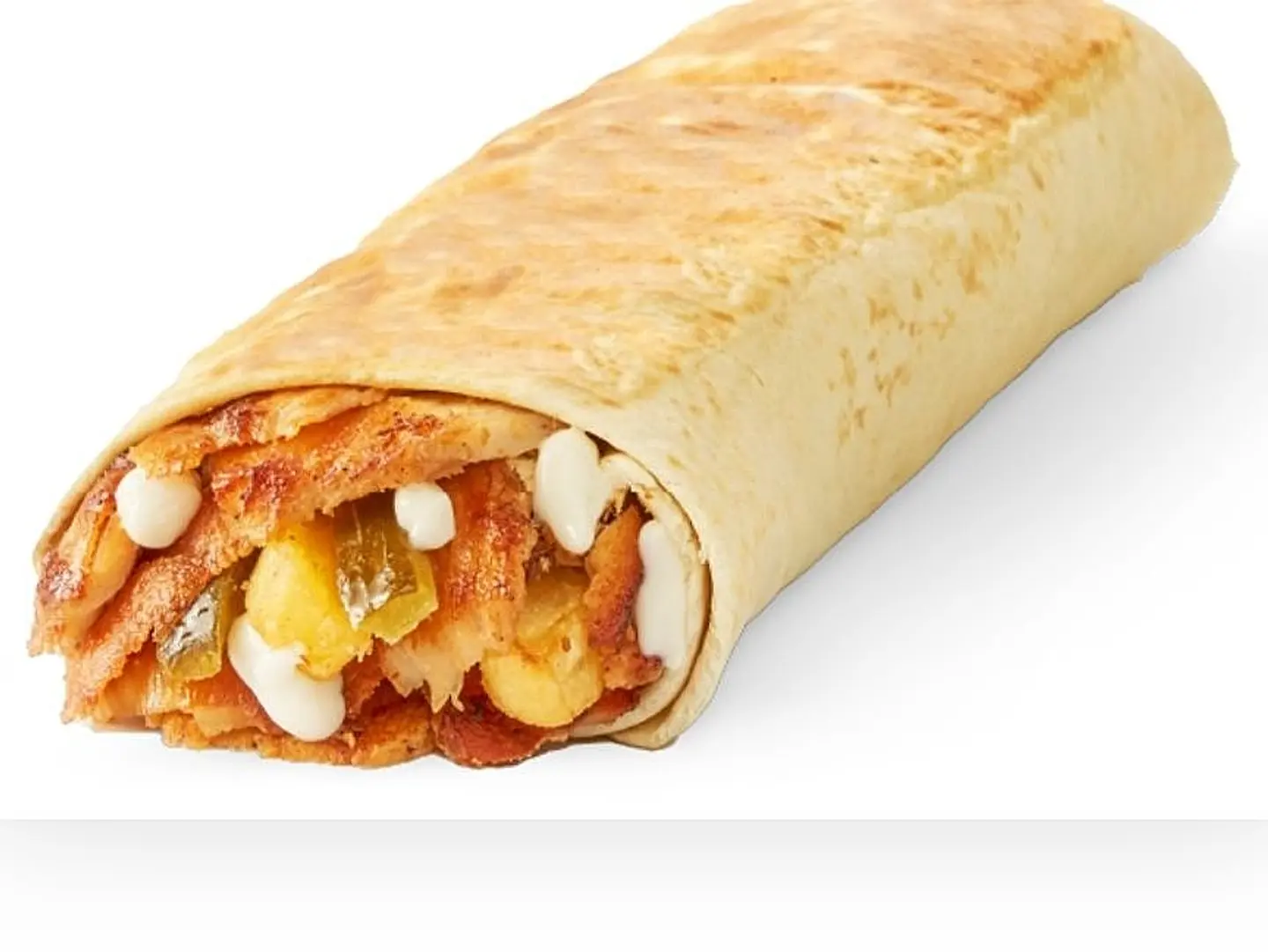 Sandwich Shawarma Avec Pain Libanais