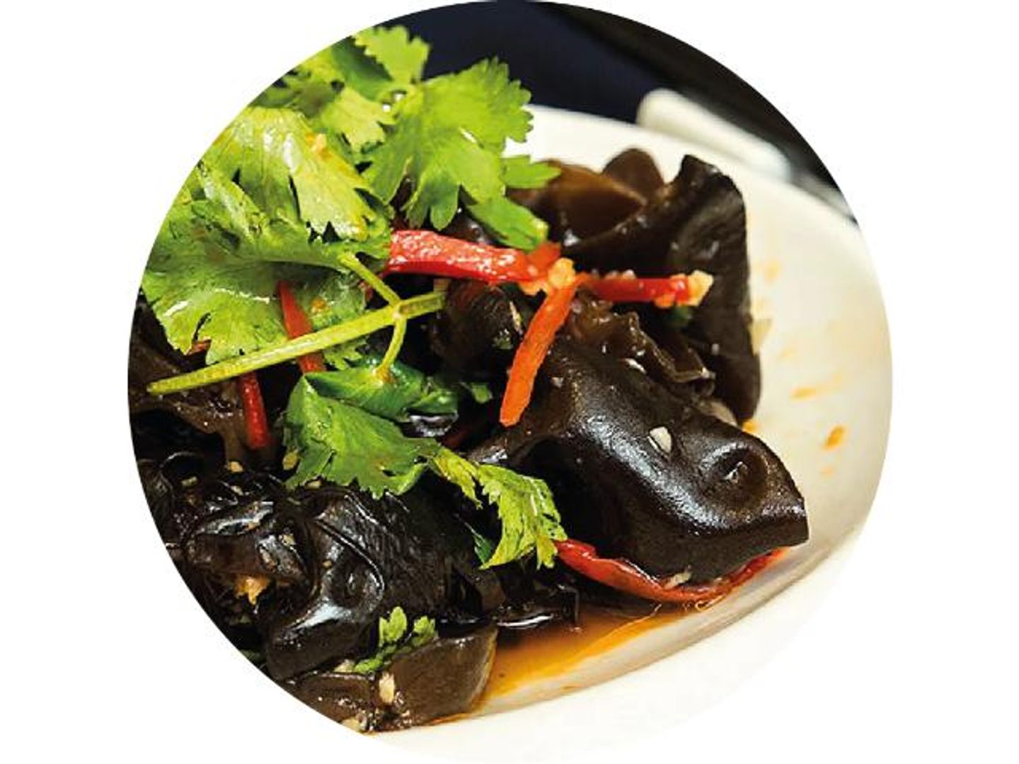 Black Fungus Mushroom Salad