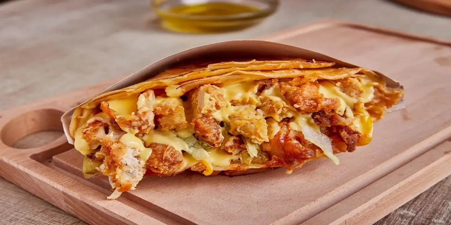 Chicken Shawarma Crepe