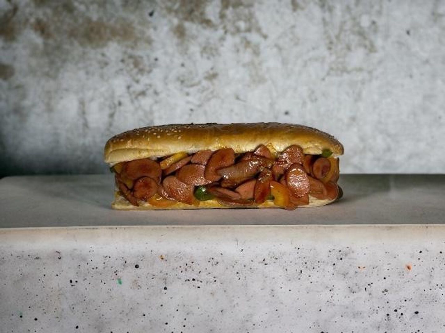 Mexican Hotdog Sandwich