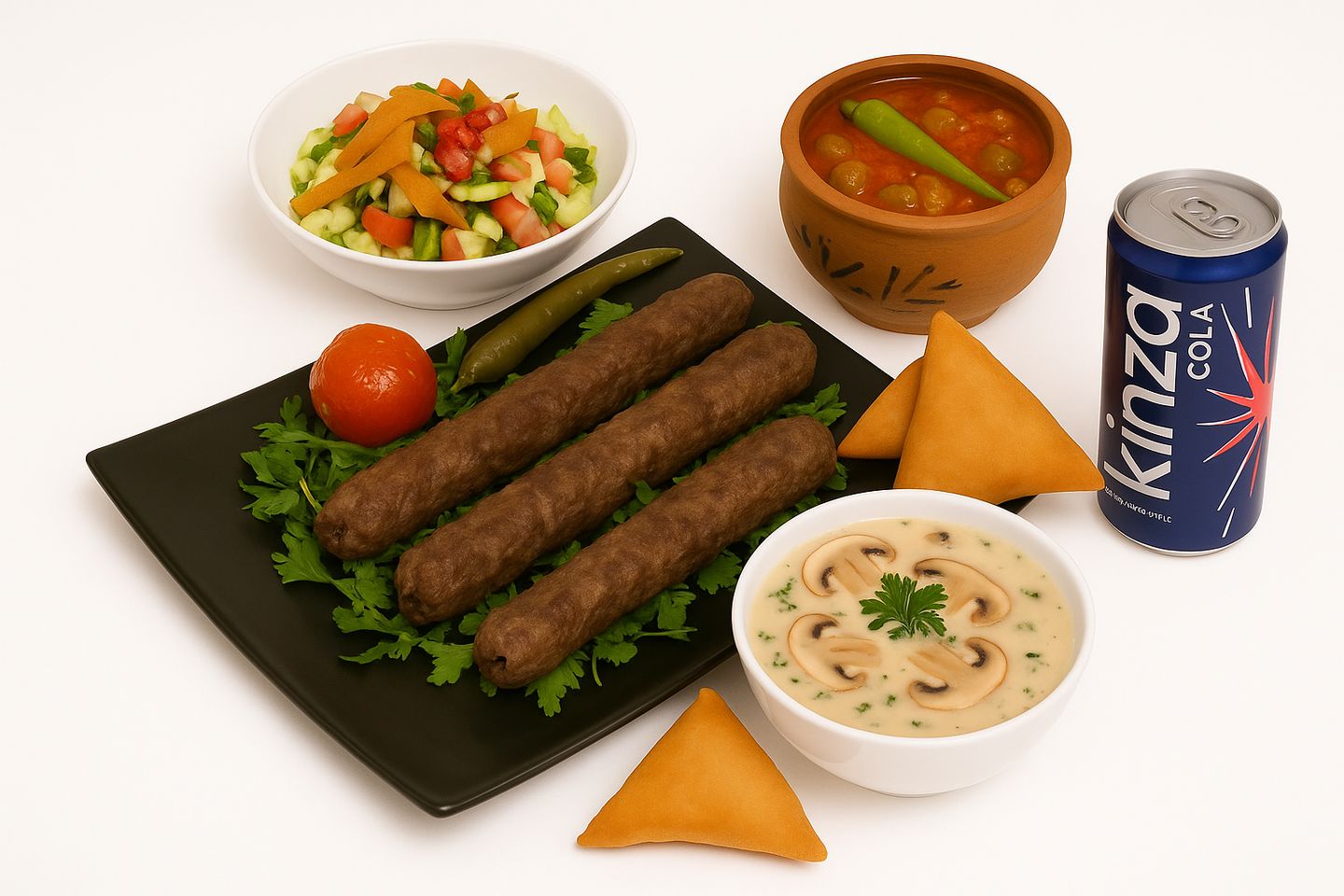 وجبه اوصال لحم