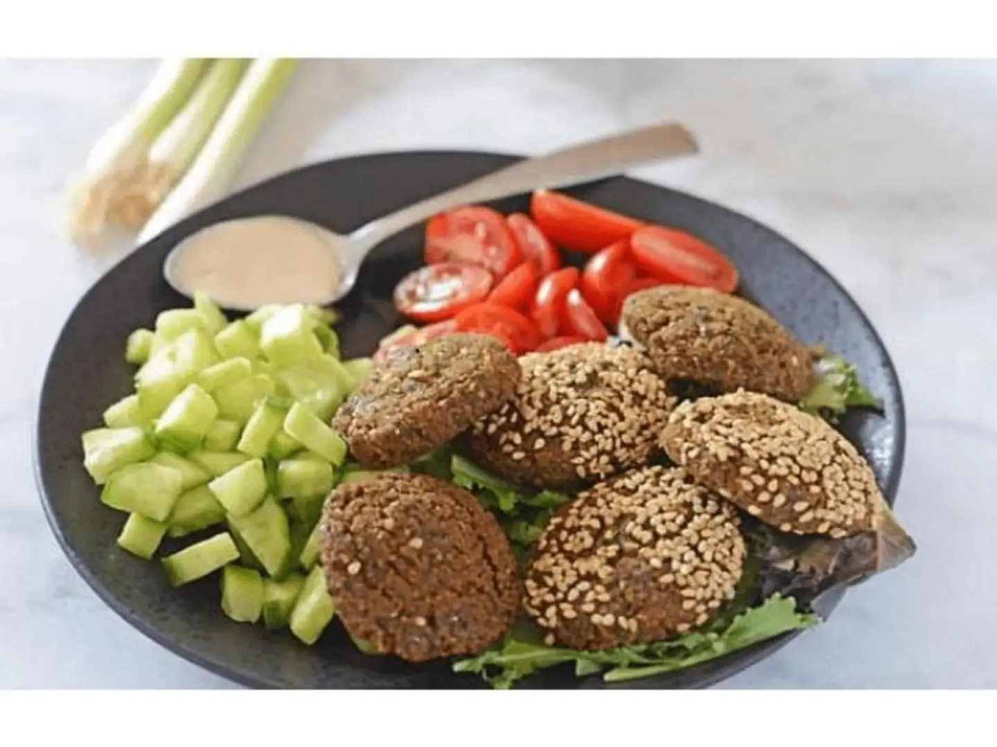 Spicy Stuffed Falafel