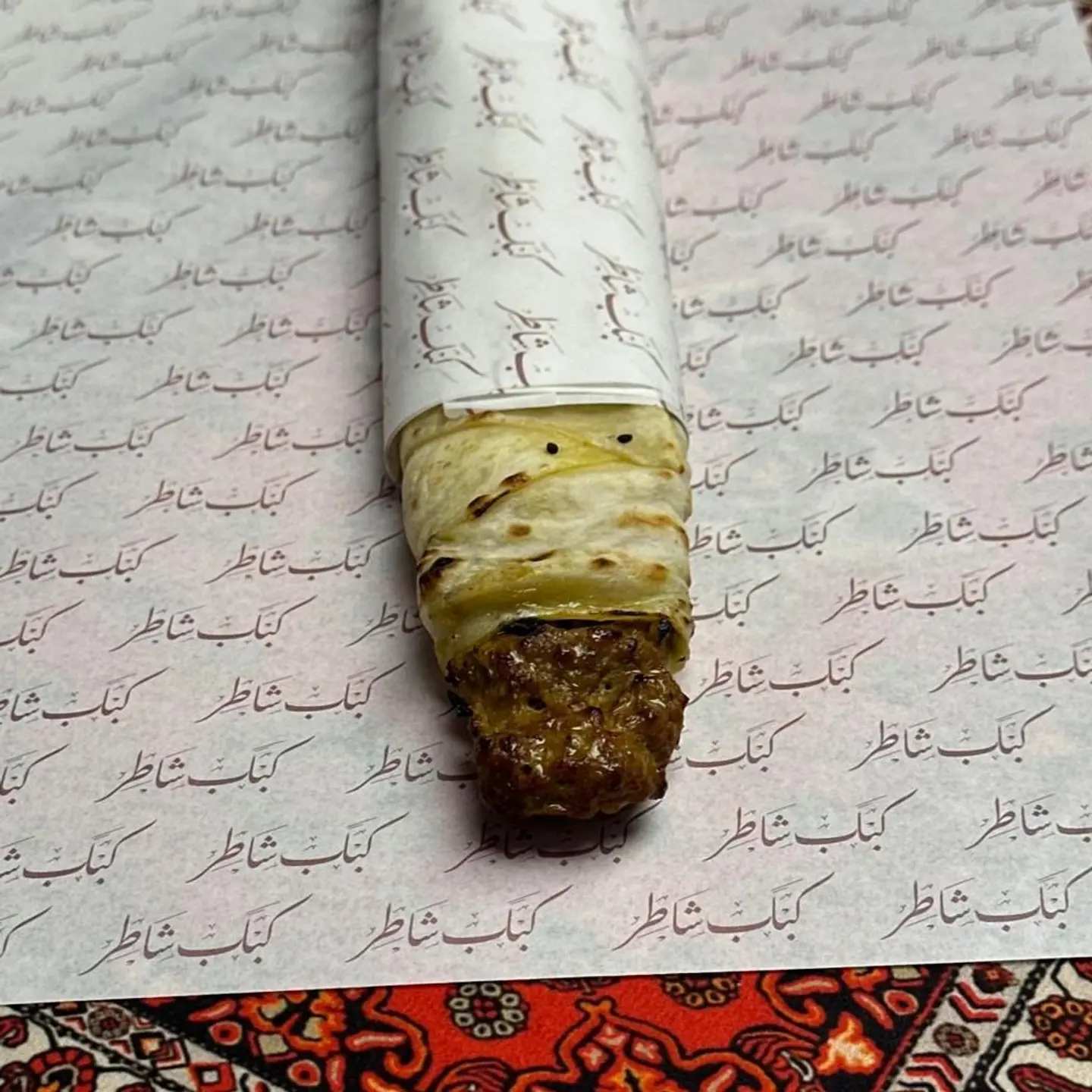 ساندوتش كباب لحم