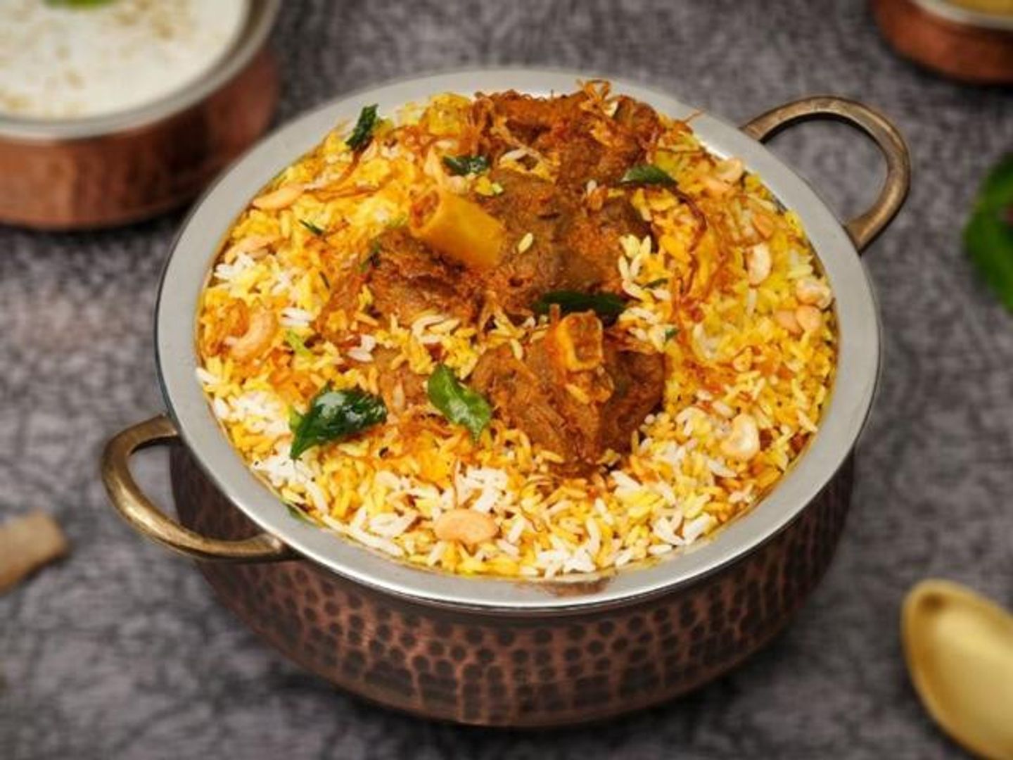 لحم دوم برياني