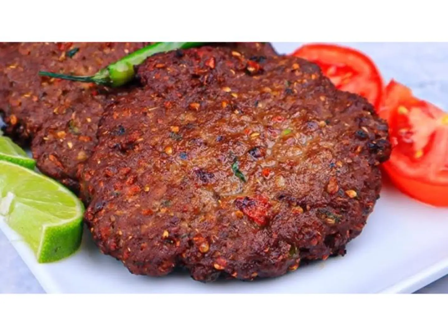Chapli Kabab 2 Pieces With Bread
