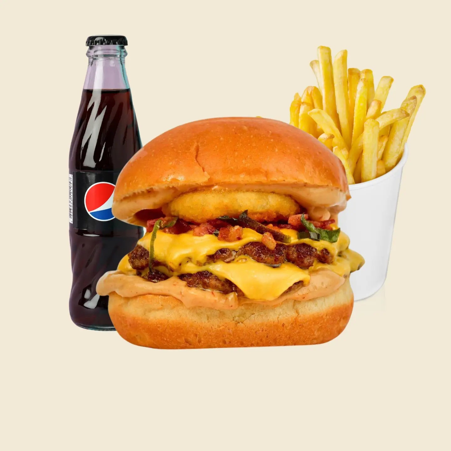 باربكيو برجر - دبل وجبة