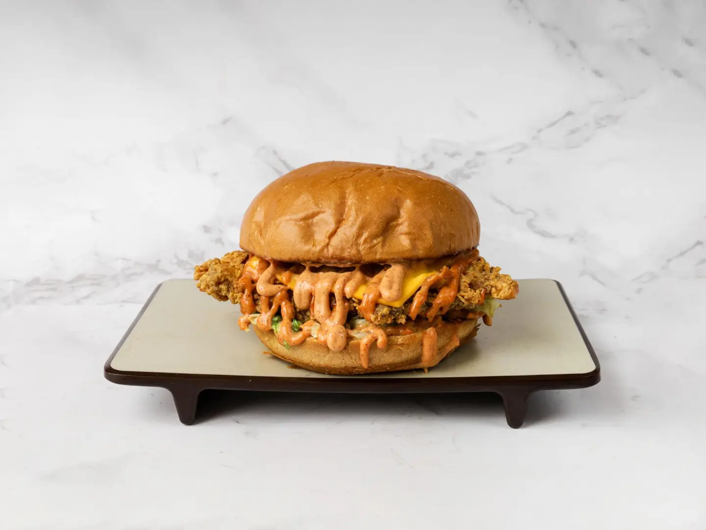 برجر دجاج كرسبي