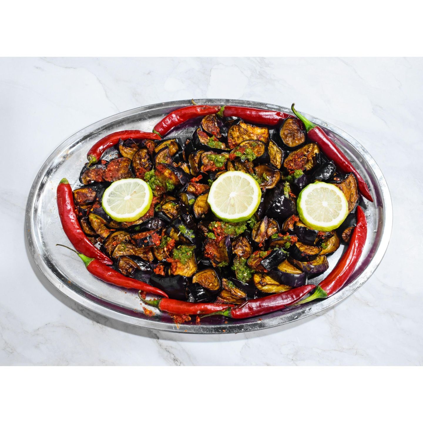 صحن باذنجان كبير