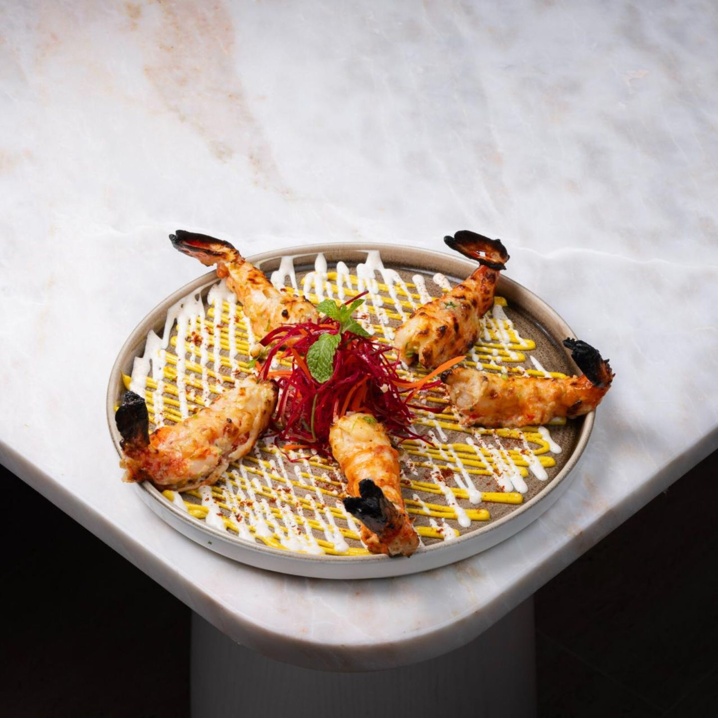 Tandoori Malai Prawns